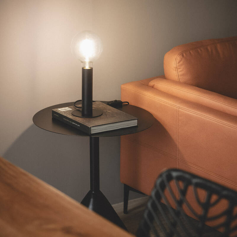 Lámpara de Mesa Metal Rovia