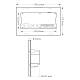 Imagem de Controlador DALI Master Ecrã Táctil WiFi Compatível Con Zigbee