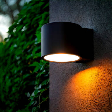 Aplique de Pared Exterior LED 7W Aluminio Kudu