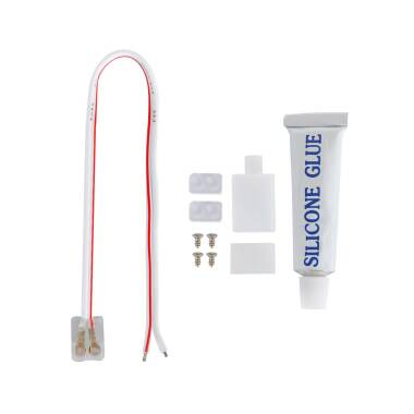 Conector para Fita LED Regulável Autorectificada 220V AC 120 LED/m