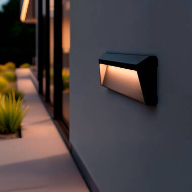 Baliza LED de Superficie Chester IP65 2W Cinzento
