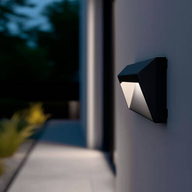 Baliza LED de Superficie Chester IP65 2W Cinzento