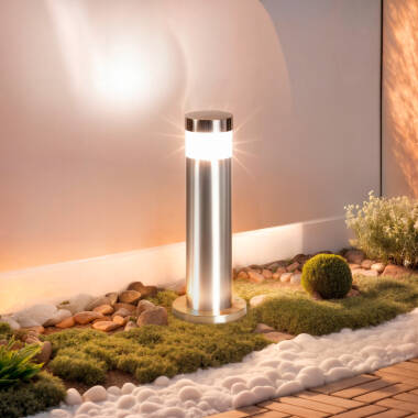 Baliza Exterior LED 5W Superficie Pie 30cm Inti Inox