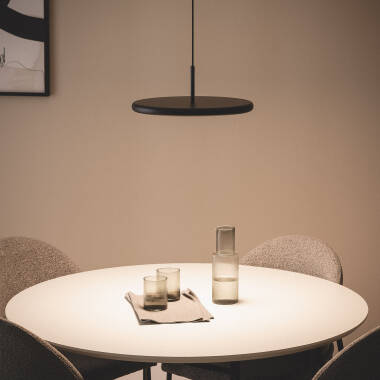 Imagem de Candeeiro Suspenso LED 28W Metal CCT Selecionável Meisel
