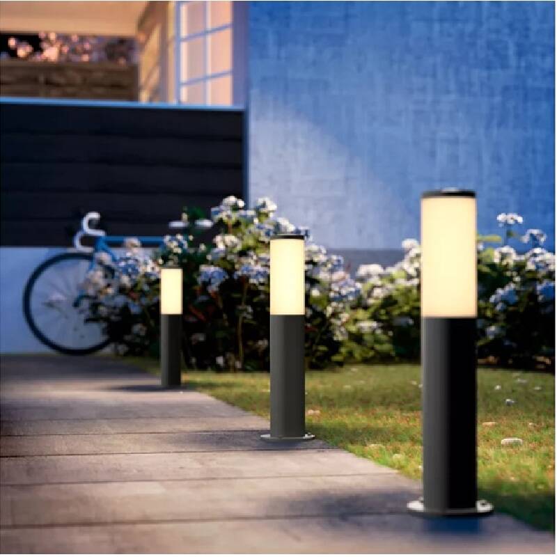 Imagen de Baliza Exterior Superficie Pie 45cm PHILIPS Utrecht para Bombilla E27