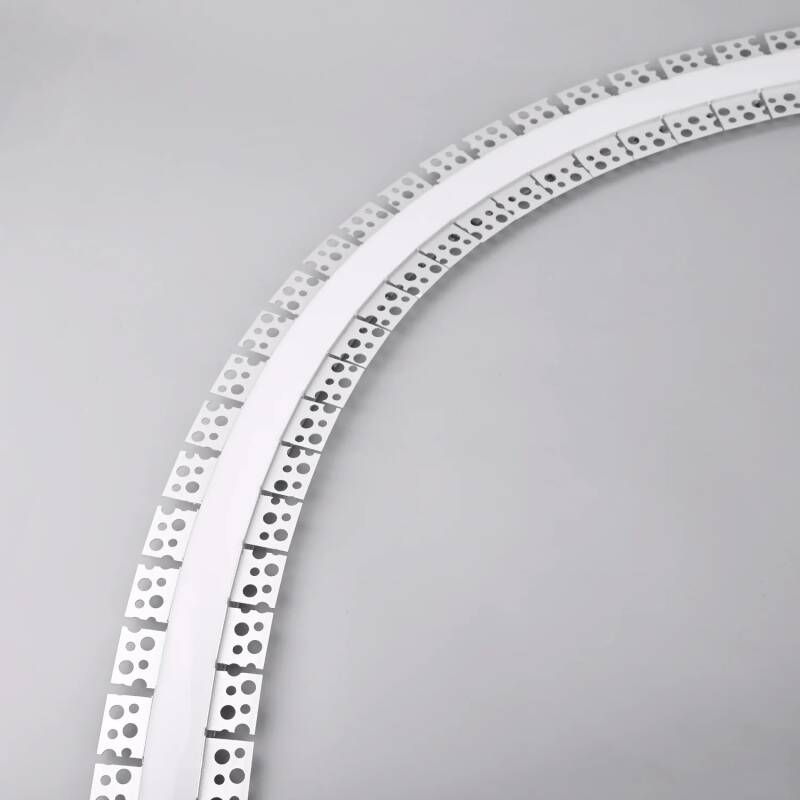 Imagen de Perfil de Aluminio Flexible Integración en Escayola/Pladur para Tiras LED hasta 20 mm