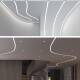 Imagen de Perfil de Aluminio Flexible Integración en Escayola/Pladur para Tiras LED hasta 20 mm