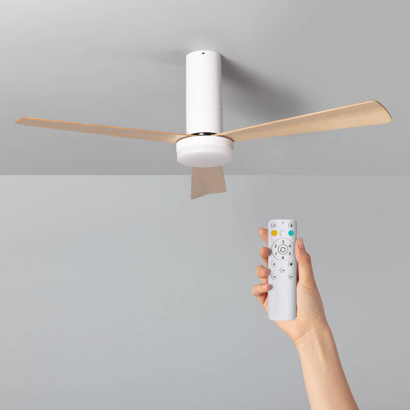 Imagem de Ventoinha de Teto LED Kurto Branco 122cm Motor DC
