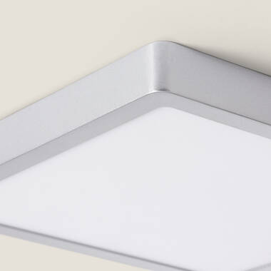 Imagen de Plafón LED 24W Cuadrado Aluminio 280x280 mm Slim CCT Seleccionable Galán SwitchDimm