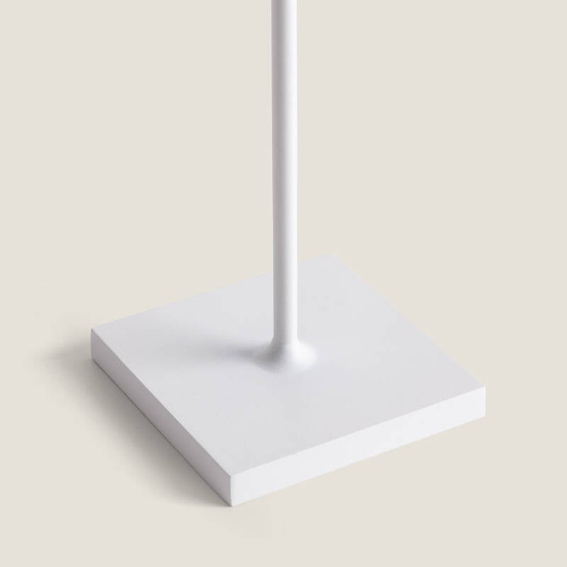 Imagen de Lámpara de Mesa LED Portátil Exterior con Batería USB Recargable Metal y Ratán Medinilla