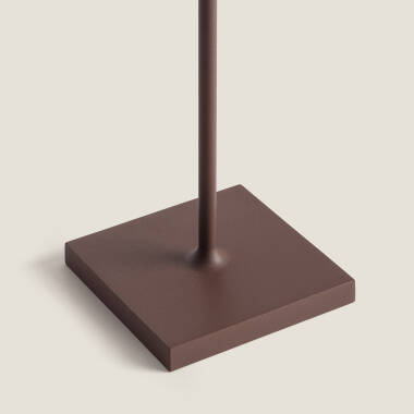 Imagen de Lámpara de Mesa LED Portátil Exterior con Batería USB Recargable Metal y Ratán Medinilla