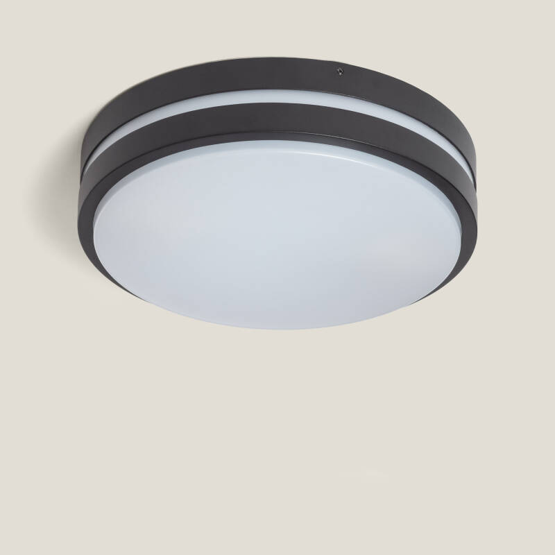 Imagem de Plafon Circular Exterior Alumínio Ø285 mm Kadam