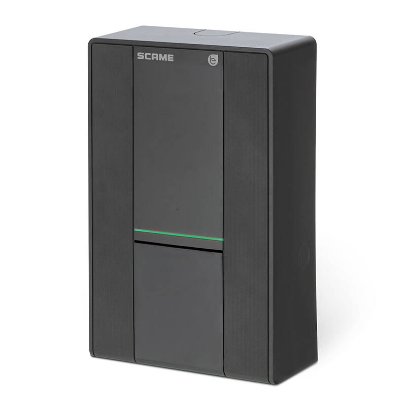 Imagen de Cargador para Coche Eléctrico SCAME 22kW Trifásico con Toma Conectar y Cargar 205.W119-D