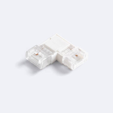 Conector Hipopótamo "L" para Fita LED Monocolor 12-24V DC Largura 8 mm