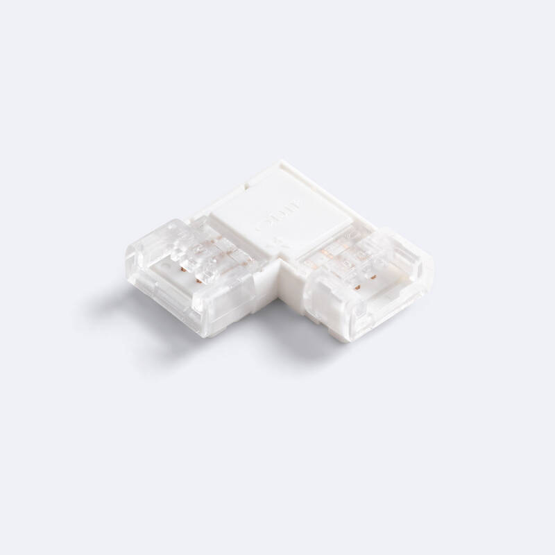 Imagen de Conector Hipopótamo "L" para Tira LED CCT 12-24V DC Ancho 10 mm