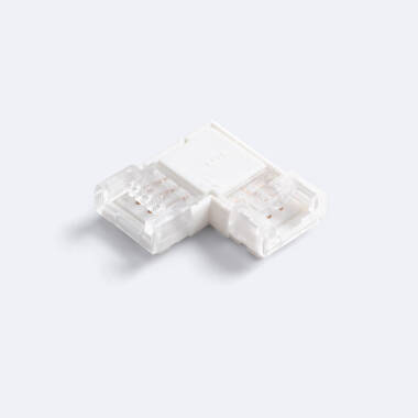 Conector Hipopótamo “L” para Fita LED CCT 12-24V DC Largura 10 mm