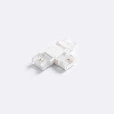 Conector Hipopótamo “T” para Fita LED Monocor 12-24V DC Largura 8 mm