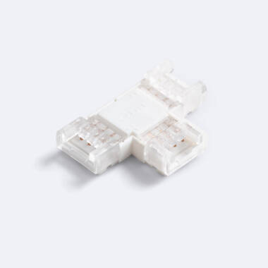 Conector Hipopótamo “T” para Fita LED RGB 12-24V DC Largura 10 mm