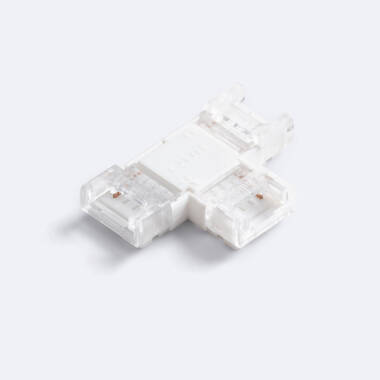 Conector Hipopótamo "T" para Fita LED Monocor 24-48V DC Largura 10 mm
