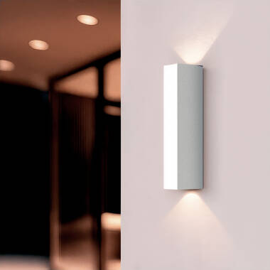 Imagen de Aplique de Pared Exterior LED Aluminio Doble Cara Hisar