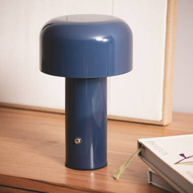 Imagem de Candeeiro de Mesa LED 2W  Portátil Metal com Bateria Recarregável USB Zaipi