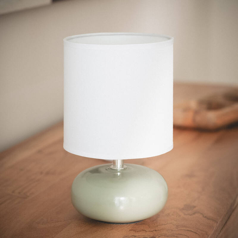 Lámpara de Mesa Cerámica Ava 