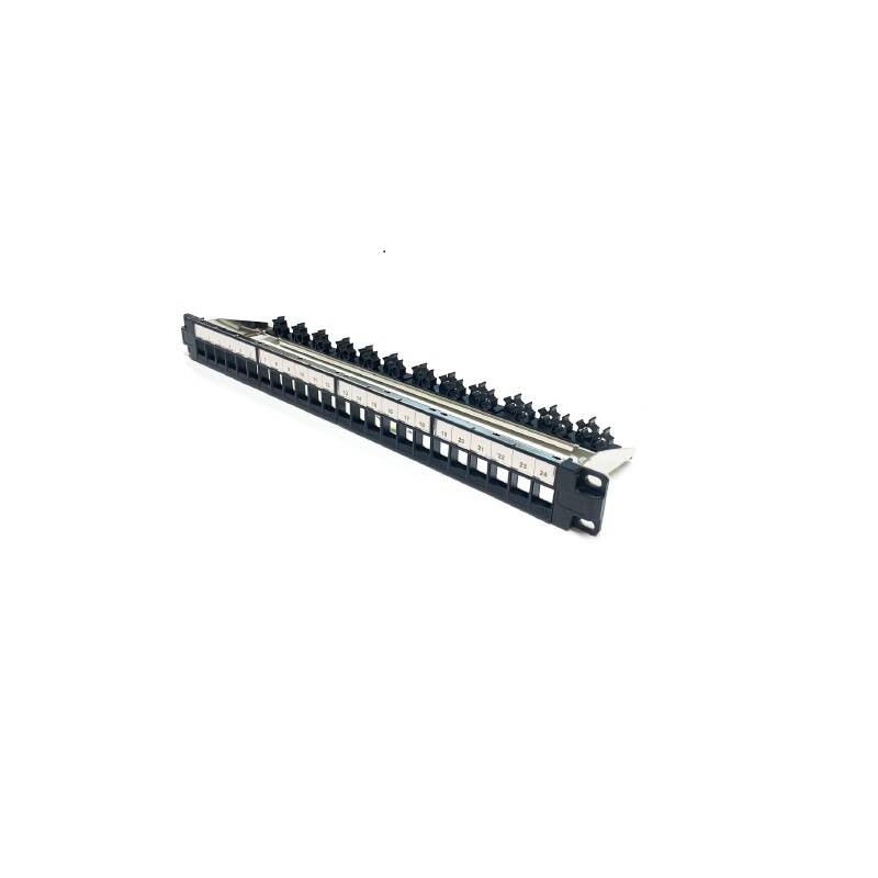 Imagem de Painel Vazio Slim 24 Portas UTP-FTP 1U OPENETICS 05614