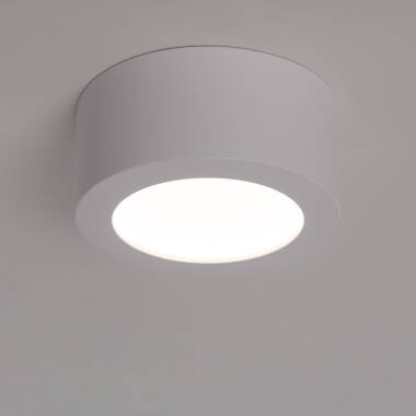 Imagen de Plafón LED 24W Circular Aluminio Luz Indirecta Ø175 mm Tokkai