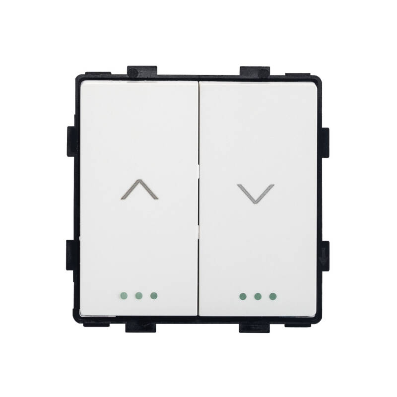 Imagen de Interruptor Pulsador para Persianas Automáticas con Flechas Modern
