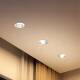 Imagem de Aro Downlight Circular PHILIPS Peridot para Lâmpadas LED GU10 Ø 75 mm