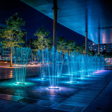 Fotografía del producto: Foco Sumergible LED RGB 15W Superficie 24V DC IP68