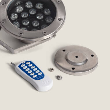 Imagen de Foco Sumergible LED RGB 15W Superficie 24V DC IP68