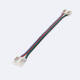 Imagen de Conector Hipopótamo doble con cable para Tira LED RGBW 24V DC COB IP20 Ancho 12mm