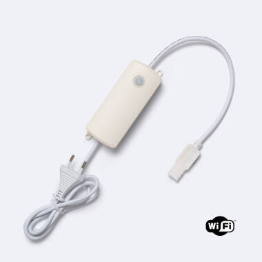 Controlador WiFi para Fita LED 220V SMD MONOCOR IP65 Largura 12mm