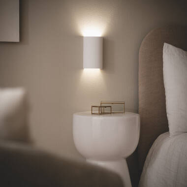 Imagen de Aplique de Pared Yeso Dupmy Round