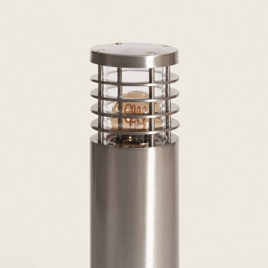 Imagen de Baliza Exterior Superficie Pie 50cm Acero Inoxidable Cloony