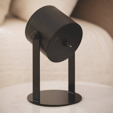 Imagen de Lámpara de Mesa LED Portátil con Batería USB Recargable Devin