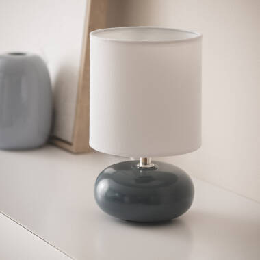 Lámpara de Mesa Cerámica Ava