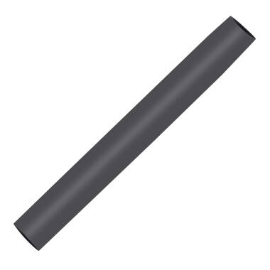 Tubo Termo-Rectráctil Preto Contração 3:1 80mm 1 metro