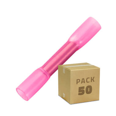 Pack 50 Unidades Terminal de Empalme Termoretráctil BHT 1,25
