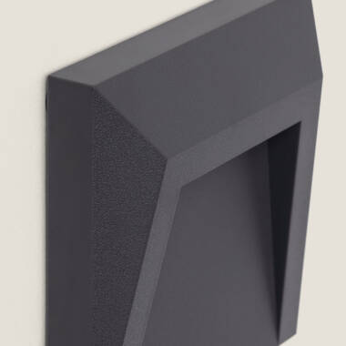 Imagen de Baliza Exterior LED 1.5W Superficie Pared Antracita Clover