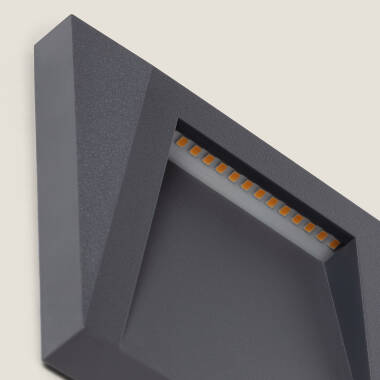 Imagen de Baliza Exterior LED 1.5W Superficie Pared Antracita Clover