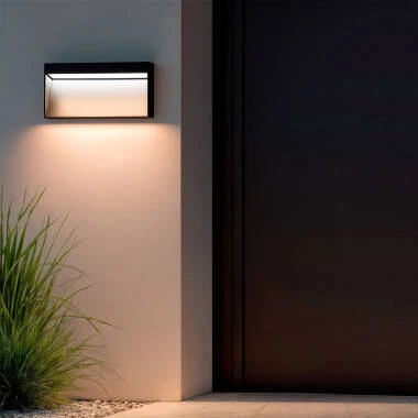 Baliza Exterior LED 6W Superficie Pared Aluminio Columbia