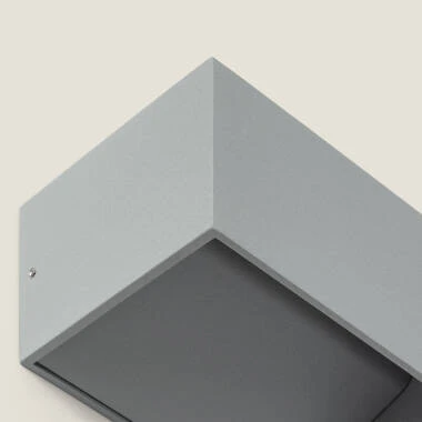 Imagen de Aplique de Pared LED 6W de Aluminio Iluminación Doble Cara Lico Gris Claro