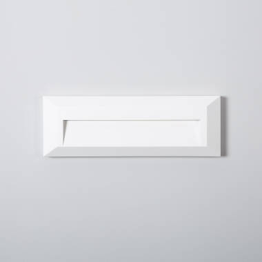 Imagen de Baliza Exterior LED 2W Superficie Pared Rectangular Blanco Élide