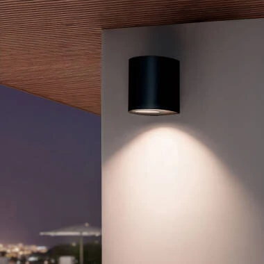 Aplique de Pared Exterior Aluminio Brong