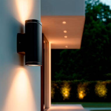 Aplique de Parede Exterior Duplo Welldy