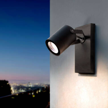 Aplique de Pared Exterior Orientable Aluminio 1 Foco Midway