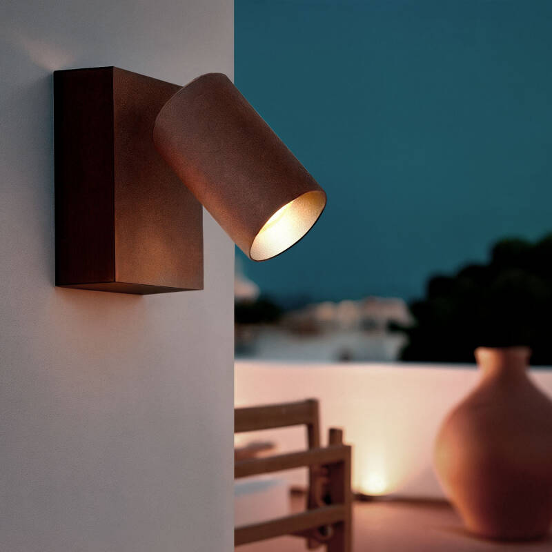 Imagen de Aplique de Pared Exterior LED 10W Aluminio Blanco Seleccionable Kuriya