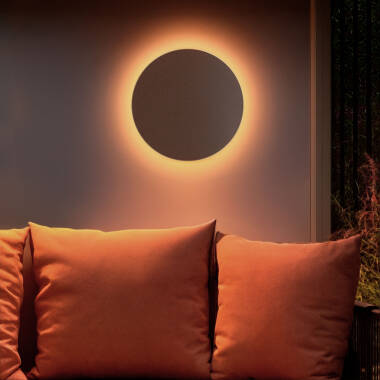 Imagem de Aplique de Parede Exterior LED 18W Alumínio CCT Seleccionável Blekkom M